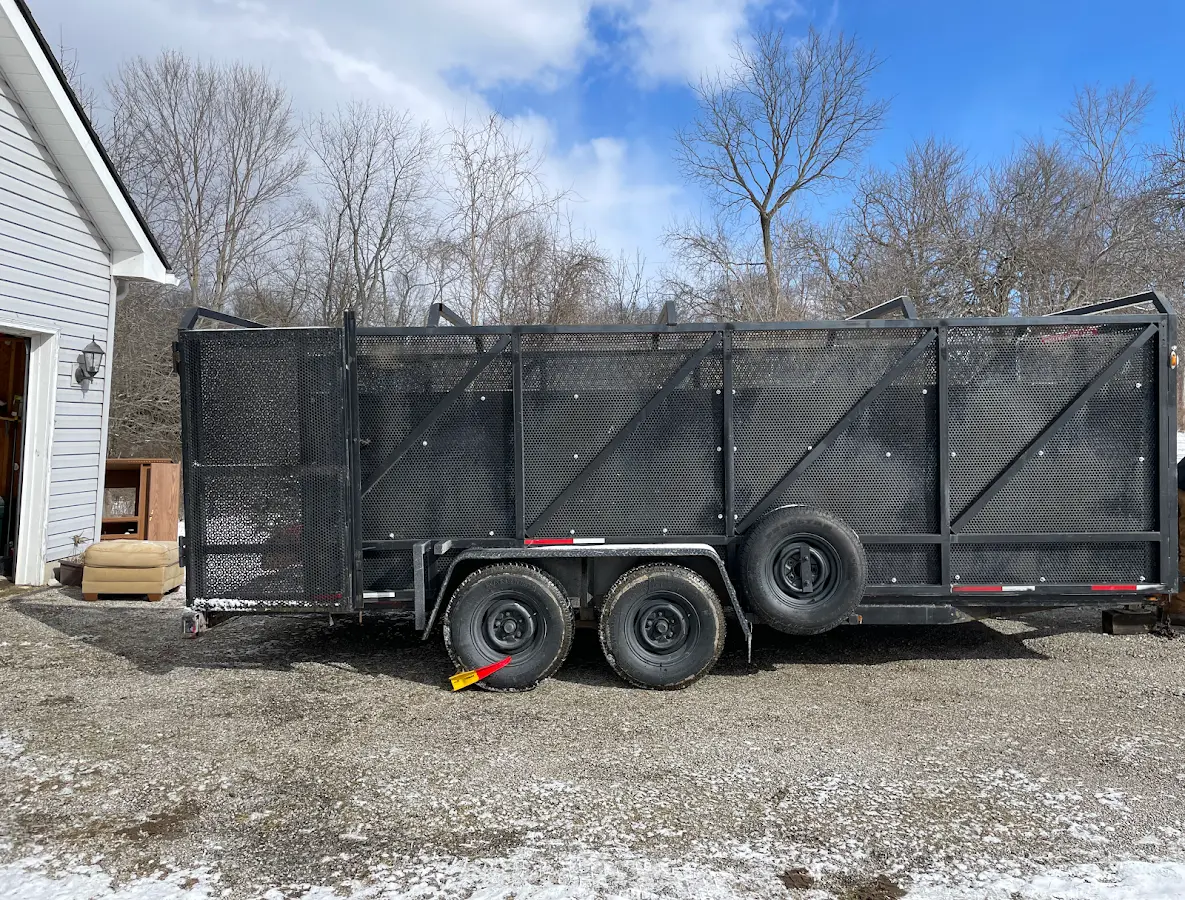 Estate Cleanout Dumpster Rental in Olive, MI